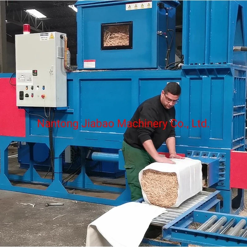 Jewel Brand Factory Supply CE Certified Horizontal Hydraulic Rice Husk Baling Press Machine